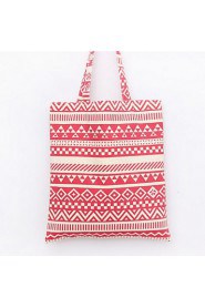 Women Casual / Shopping Canvas Shoulder Bag Blue / Brown / Red / Black