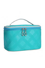 Women Nylon Outdoor Cosmetic Bag Blue / Green / Red / Silver / Black