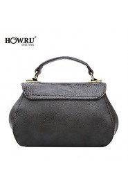 HOWRU @ Women's PU Tote Bag/Single Shoulder Bag/Crossbody Bags Black/Gray/Wine