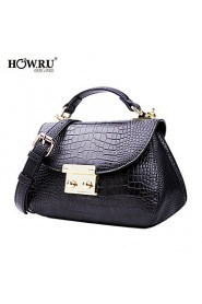 HOWRU @ Women's PU Tote Bag/Single Shoulder Bag/Crossbody Bags Black/Gray/Wine