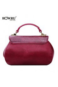 HOWRU @ Women's PU Tote Bag/Single Shoulder Bag/Crossbody Bags Black/Gray/Wine