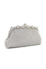 Women's Luxury High grade Flower Diamonds Party/Evening Bag