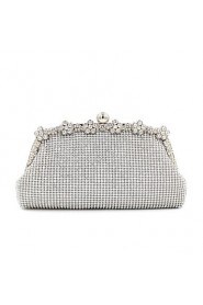 Women's Luxury High grade Flower Diamonds Party/Evening Bag