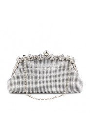 Women's Luxury High grade Flower Diamonds Party/Evening Bag