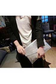 Women Event/Party PU Zipper Clutch