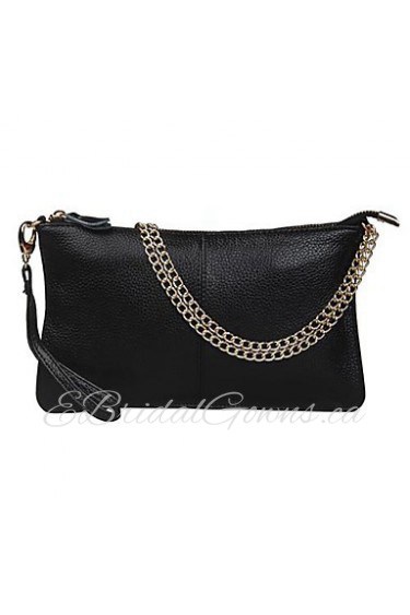 Fashion Women's Woven Pattern Genuine Leather Shoulder Bag/Crossbody Bag Day Clutch Bags