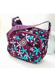 Fashion Women Polyester Print Sling Bag Shoulder Bag Multi color