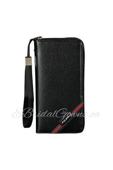 New Men Wallets Casual Wallet Men Purse Clutch Bag Brand Leather Wallet Long Design Men Bag Gift For Men