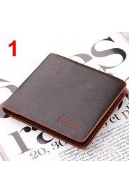 Business Design Men Wallets Famous Brand Men Wallet Male Money Purses Photo Holder Top Quality