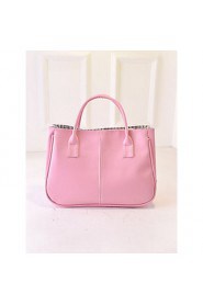 Women PU Casual Clutch Tote Beige / Pink / Blue / Red / Black / Burgundy