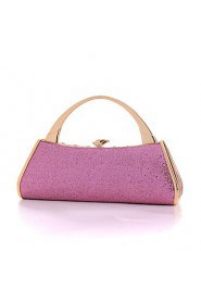 Women PU / Metal Minaudiere Shoulder Bag / Tote / Evening Bag / Wristlet Multi color