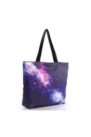 Women Casual / Outdoor Canvas Shoulder Bag Purple