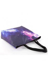 Women Casual / Outdoor Canvas Shoulder Bag Purple