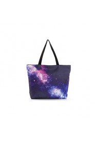 Women Casual / Outdoor Canvas Shoulder Bag Purple