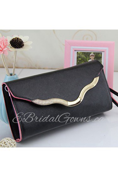 Women's Fashion PU Shoulder Bag/Clutch