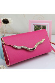 Women's Fashion PU Shoulder Bag/Clutch