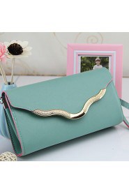 Women's Fashion PU Shoulder Bag/Clutch