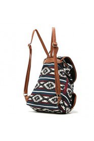 Geometric pattern thickening Casual Canvas Travel School College Backpack/bookbags/daypack for Teenage Girls/students