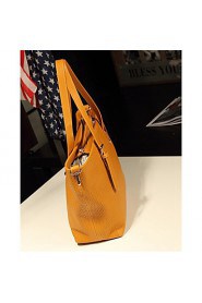 Women Shopper Tote Blue / Yellow / Black