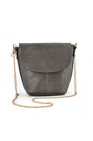 Women Casual / Outdoor PU Shoulder Bag Beige / Red / Gray / Black