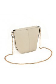 Women Casual / Outdoor PU Shoulder Bag Beige / Red / Gray / Black