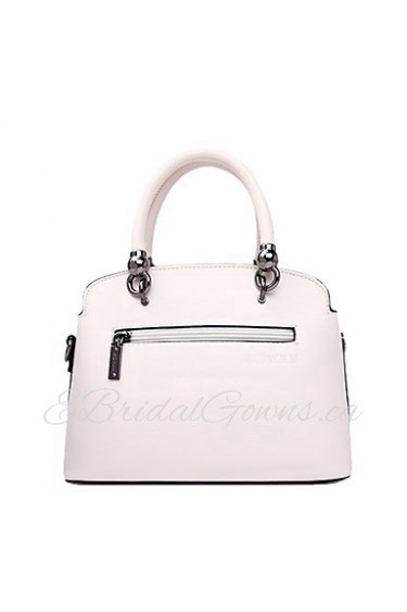 Women's PU Tote Bag/Single Shoulder Bag/Crossbody Bags White/Pink