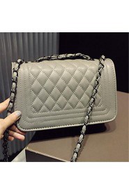 Women Casual PU Shoulder Bag White / Gold / Silver / Black