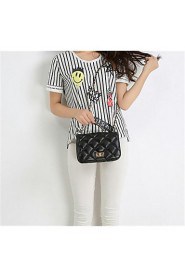 Women Casual PU Shoulder Bag White / Gold / Silver / Black