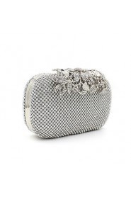 Women's Luxury High grade Diamond And Flowers Party/Evening Bag