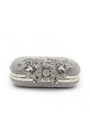 Women's Luxury High grade Diamond And Flowers Party/Evening Bag