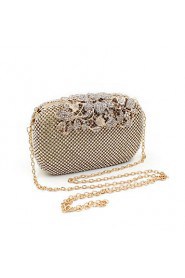 Women's Luxury High grade Diamond And Flowers Party/Evening Bag