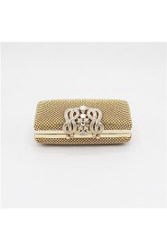 Women Event/Party / Wedding Polyester Clasp Lock Clutch / Evening Bag / Wallet