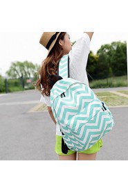 Fashion Unisex Canvas / Polyester Weekend Bag Backpack / School Bag Multi color