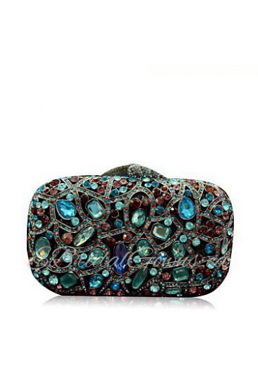 Ladies Rhinestone Clutch Evening Party Bags