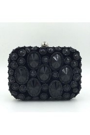 Women's Manual Mosaic Diamonds Party/Evening Bag