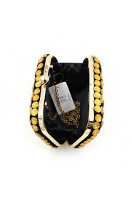 Women's Manual Mosaic Diamonds Party/Evening Bag