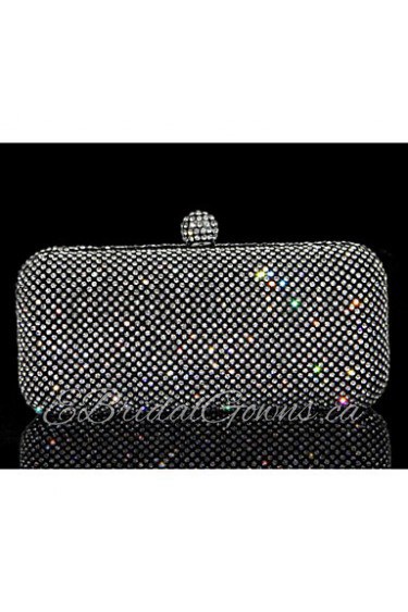 Women Other Leather Type Minaudiere Clutch / Evening Bag Gold / Silver / Black