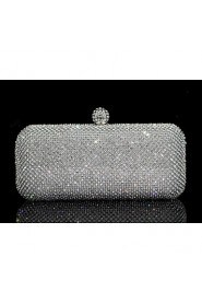 Women Other Leather Type Minaudiere Clutch / Evening Bag Gold / Silver / Black