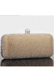 Women Other Leather Type Minaudiere Clutch / Evening Bag Gold / Silver / Black