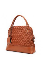 Women's Diamond Check Rivet Satchel(40*11*33CM)