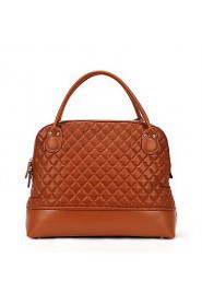 Women's Diamond Check Rivet Satchel(40*11*33CM)