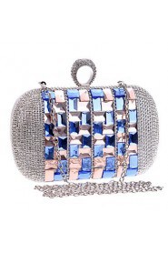 Women's Handmade High grade Color Acrylic Diamonds Party/Evening Bag