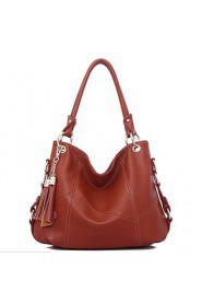 Women PU Hobo Tote Blue / Brown / Black / Khaki