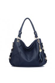 Women PU Hobo Tote Blue / Brown / Black / Khaki