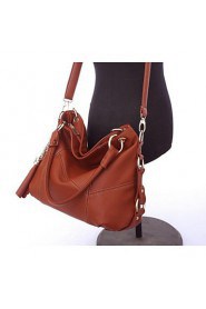 Women PU Hobo Tote Blue / Brown / Black / Khaki