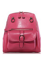 Hot Selling Women Genuine Leather Fashion Backpack