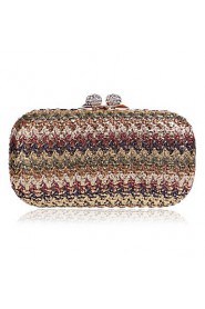 Women's Handmade High grade Weaving Diamonds Party/Evening Bag