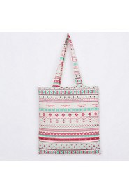 Women Casual / Shopping Canvas Shoulder Bag Red