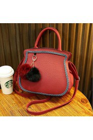 Women PU Baguette Shoulder Bag / Tote Blue / Brown / Red / Black / Burgundy