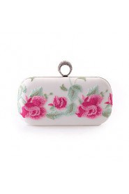 Women PU Baguette Clutch / Evening Bag Multi color